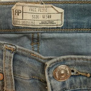 Free people skinny jeans size 24
